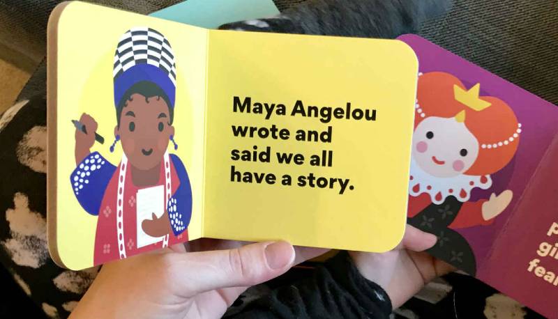 Little feminist book with Maya Angelou